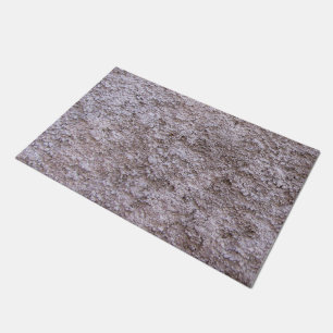 Rough Gray Concrete Deurmat