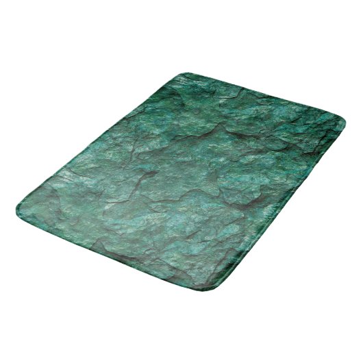 Rough Green Slate Stone Badmat (Gekanteld)