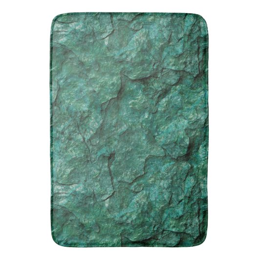 Rough Green Slate Stone Badmat (Voorkant Verticaal)