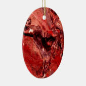 Rough Red Rocks Mars Keramisch Ornament (Rechts)