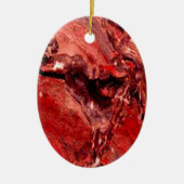 Rough Red Rocks Mars Keramisch Ornament (Voorkant)