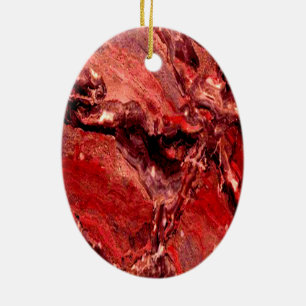 Rough Red Rocks Mars Keramisch Ornament