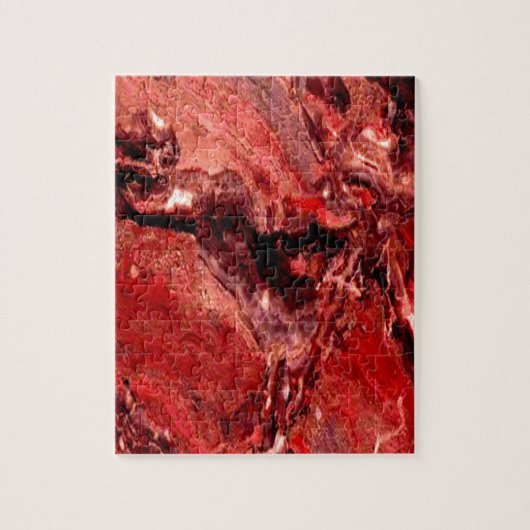 Rough Red Rocks Mars Legpuzzel (Verticaal)