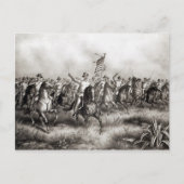 Rough Riders: Kolonel Theodore Roosevelt Briefkaart (Voorkant)