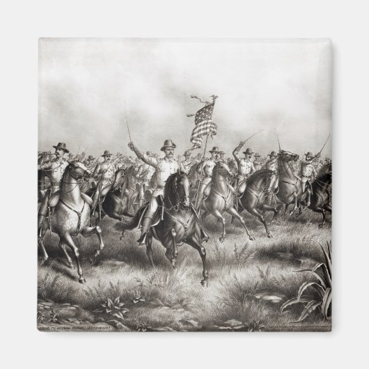 Rough Riders: Kolonel Theodore Roosevelt Magneet (Voorkant)