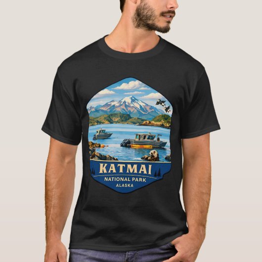 Rough River Lake KY Retro Zonsondergang T-shirt (Voorkant)