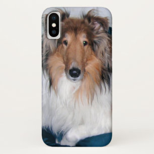 Rough Sable Collie iPhone X Hoesje