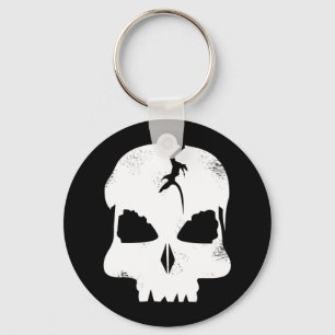 Rough Skull Captain Jacks Sleutelhanger