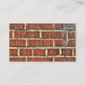 Rough Textured Chalky Brick Wall Visitekaartje (Voorkant)