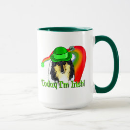 Rough Tri Collie Saint Patricks Mok