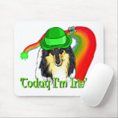 Rough Tri Collie Saint Patricks Muismat (Met muis)