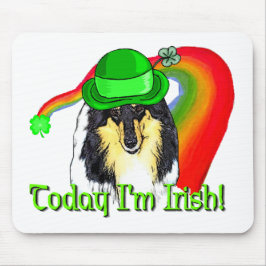 Rough Tri Collie Saint Patricks Muismat