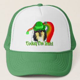 Rough Tri Collie Saint Patricks Trucker Pet