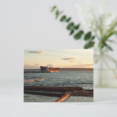 Rough Water Hulk Briefkaart (Staand voorkant)