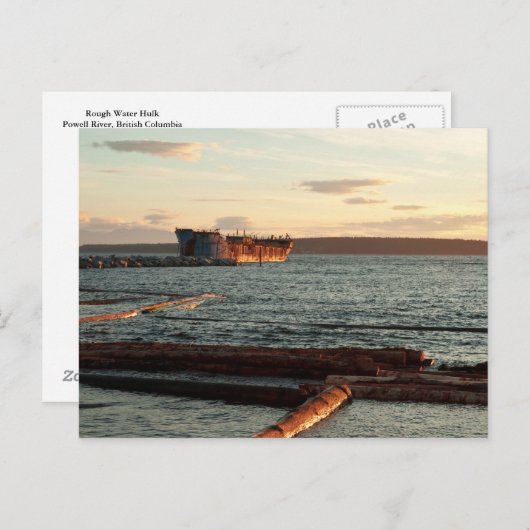 Rough Water Hulk Briefkaart (Voorkant / Achterkant)