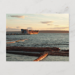 Rough Water Hulk Briefkaart