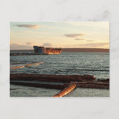 Rough Water Hulk Briefkaart (Voorkant)