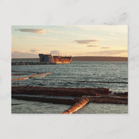 Rough Water Hulk Briefkaart (Voorkant)