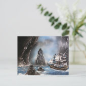 Rough Waters Briefkaart (Staand voorkant)
