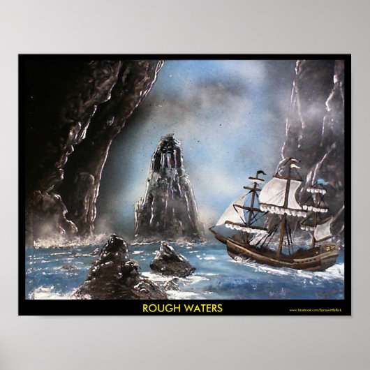 Rough Waters Poster (Voorkant)