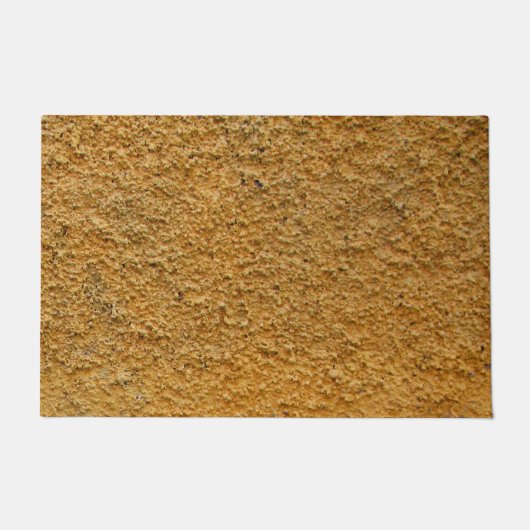 Rough Yellow Concrete Doormat Deurmat (Voorkant)