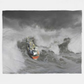 ROUGH ZEEEN FLEECE DEKEN (Voorkant (Horizontaal))