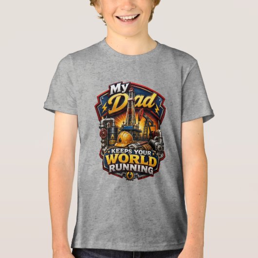 Roughneck (1) Tri-Blend shirt (Voorkant)