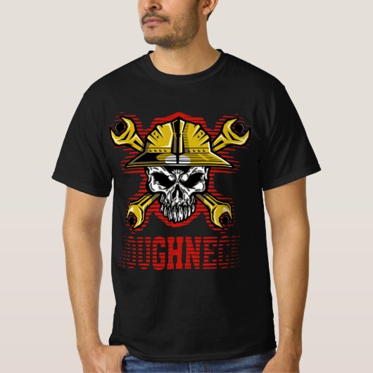 ROUGHNECK SKULL logo T-shirt (Voorkant)