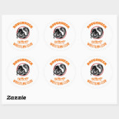Roughneck Wrestling Sticker (Vel)