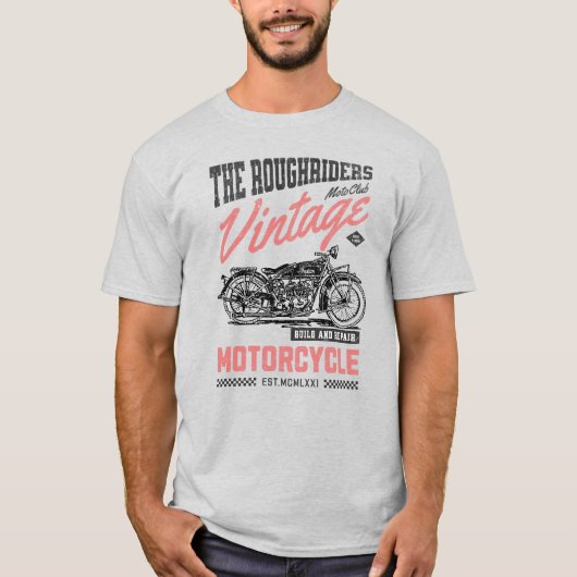 Roughriders Motorclub T-shirt (Voorkant)