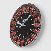 Roulette casino game room wheel Vegas style Grote Klok (Hoek)