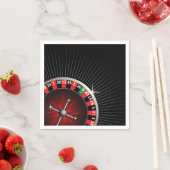 Roulette-casino-papiercannenset Servetten (Insitu)