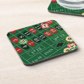 Roulette Cork Onderzetters (Linkerzijde)