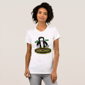 Roulette Dealer Casino Game Womens T-Shirt (Voorkant volledig)