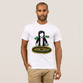Roulette Dealer Mannen T-Shirt (Voorkant volledig)