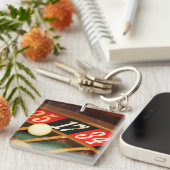 Roulette Game Casino Sleutelhanger (Voorkant Rechts)