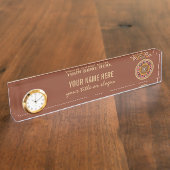 Roulette het bord van de de douaneschepnaam van he naambordje (Zijkant)