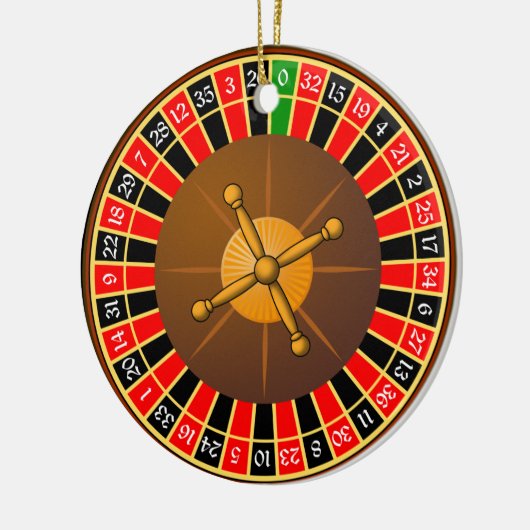 roulette keramisch ornament (Links)