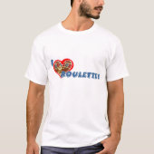 Roulette Lover's Basic T-shirt (Voorkant)