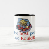Roulette Lover's mok met twee toontonen (Center)