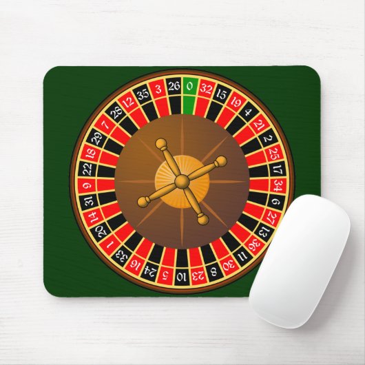 roulette muismat (Met muis)