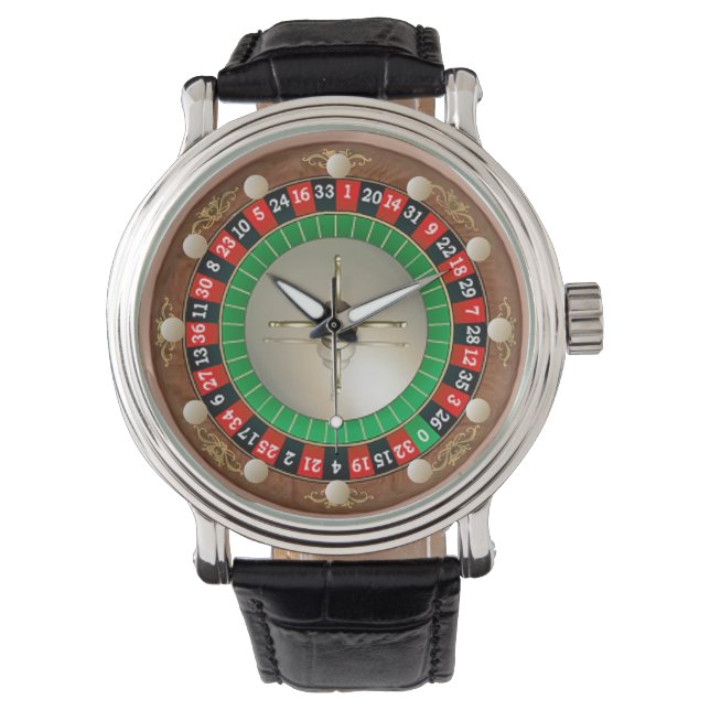 Roulette polshorloge horloge (Voorkant)