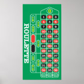 Roulette Poster (Voorkant)