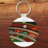 Roulette Rulet Casino Game Sleutelhanger (Voorkant)