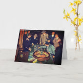  Roulette Scene, Las Vegas, Nevada Kaart (Gele Bloem)