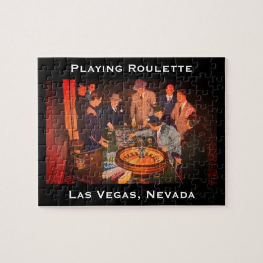 Roulette Scene, Las Vegas, Nevada Legpuzzel (Horizontaal)
