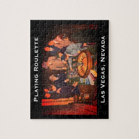  Roulette Scene, Las Vegas, Nevada Legpuzzel (Verticaal)