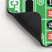 Roulette Table - Casino Gamble to Win Muismat (Hoek)