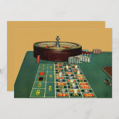  Roulette Table Casino Game, Gambling Chips (Voorkant / Achterkant)