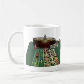 Roulette Table Casino Game, Gambling Chips Koffiemok (Links)